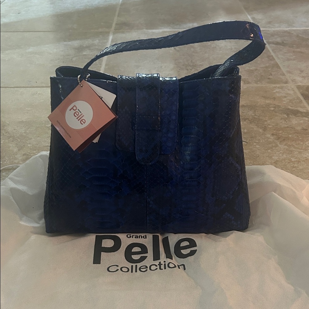 Navy Shoulder Bag